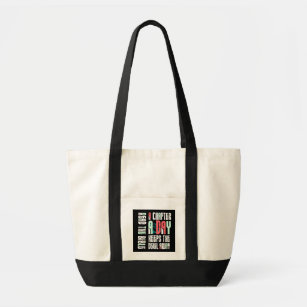 Chapter A Day Keep The Devil Away-Funny Christian Tote Bag