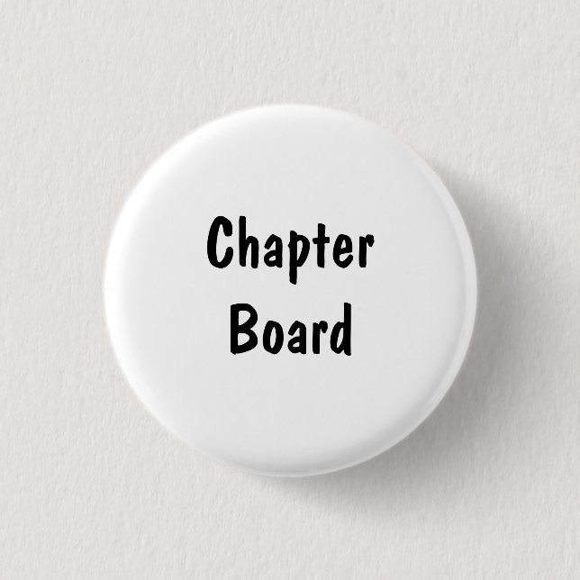 Chapter Board 3 Cm Round Badge (Front)