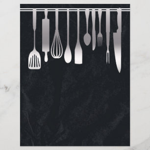 Chapter Divider Pages for Recipe Binders