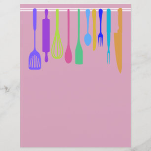 Chapter Divider Pages for Recipe Binders