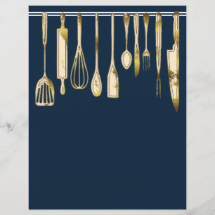 Chapter Divider Pages for Recipe Binders