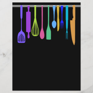 Chapter Divider Pages for Recipe Binders