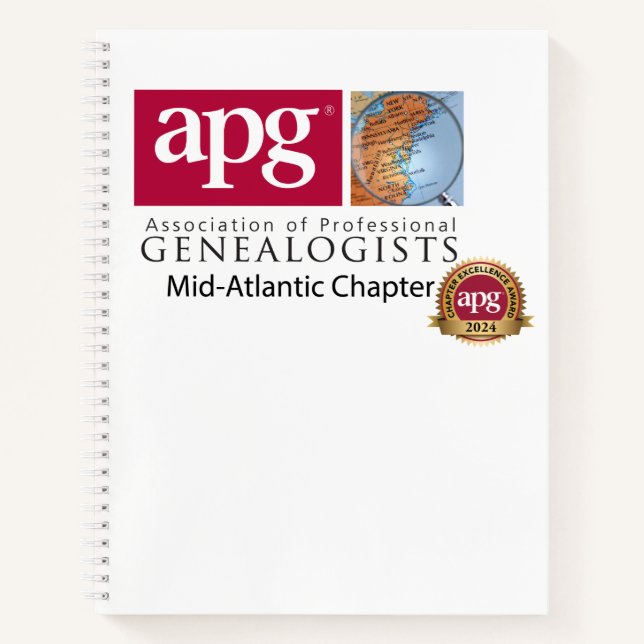 Chapter Excellence Spiral Notebook (Front)