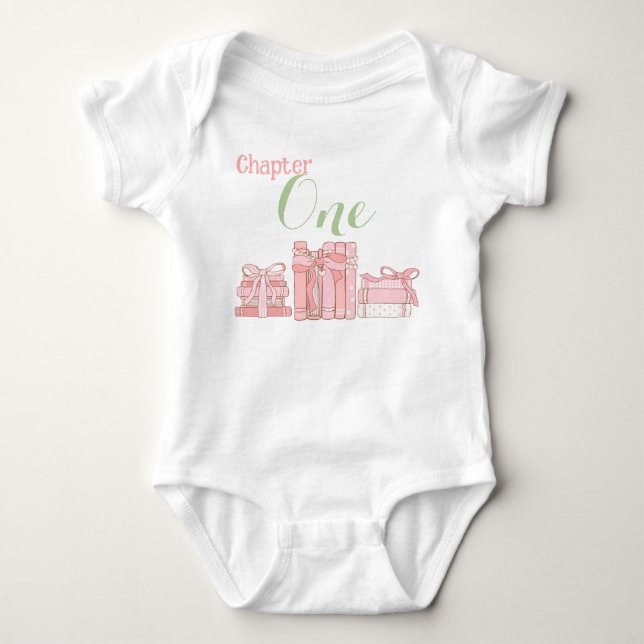 Chapter One- Baby's First Birthday  Baby Bodysuit (Front)