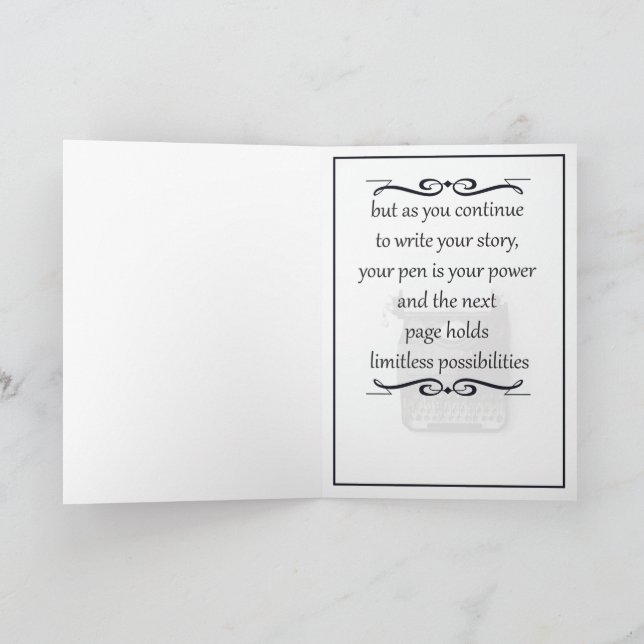 Chapters Sympathy  Card (Inside)