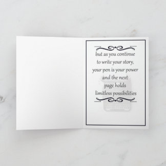 Chapters Sympathy  Card
