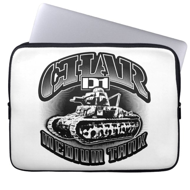 Char D1 Laptop Sleeve Electronics Bag (Front)