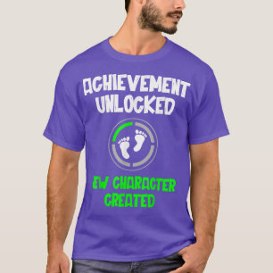Character Created New Dad Pregnancy Announcement T-Shirt