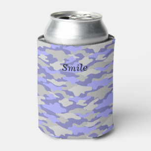 CHARACTER CUSTOM CAMOUFLAGE (GRAY) CAN COOLER