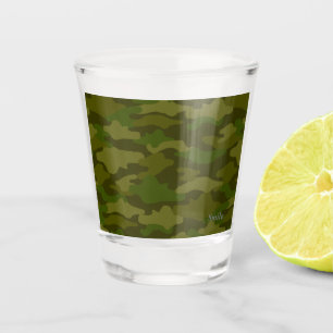 Character Custom Camouflage (Khaki) Shot Glass