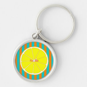 Character Custom Lemon Green Key Holder Ring