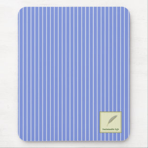 Character Custom Sustainable Life Blue Mouse Mat