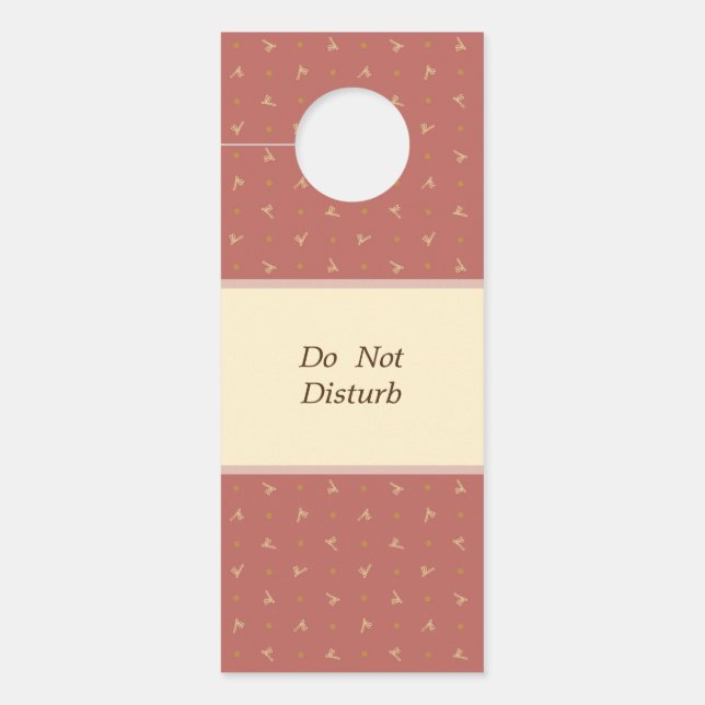 Character Customization Dragonfly Terra Cotta Ivor Door Hanger (Front)