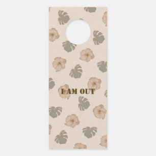 Character Customization South Beige Green Doorknob Door Hanger