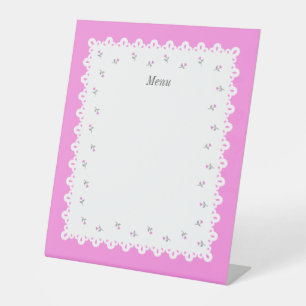 Character Customization Wildrose Race Pink Pedesta Pedestal Sign