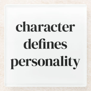 Character Glass Coaster