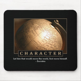 Character Inspirational Mouse Pad