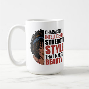 Character Intelligence Strength Style That Makes B Coffee Mug