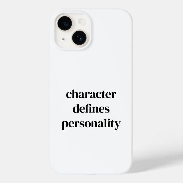 Character iPhone Case (Back)