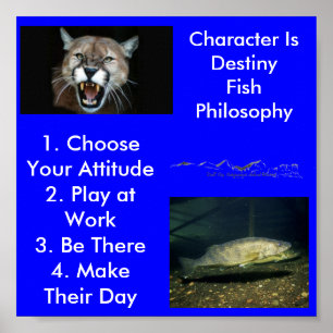 Character is Destiny. Poster