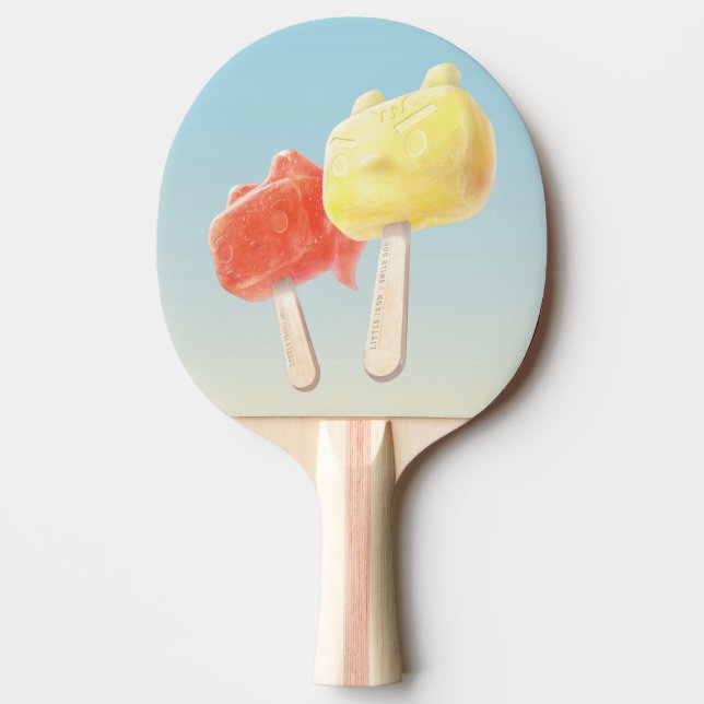 Character Popsicles Ping Pong Paddle (Front)
