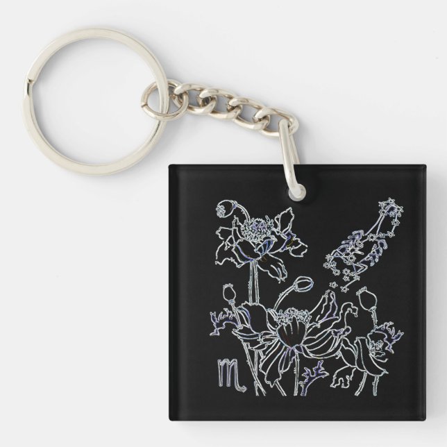 character scorpion key ring (Front)