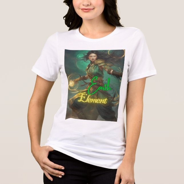 Character T-shirt Tri-Blend Shirt (Front)