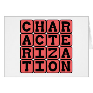 Characterisation, Personality of Character