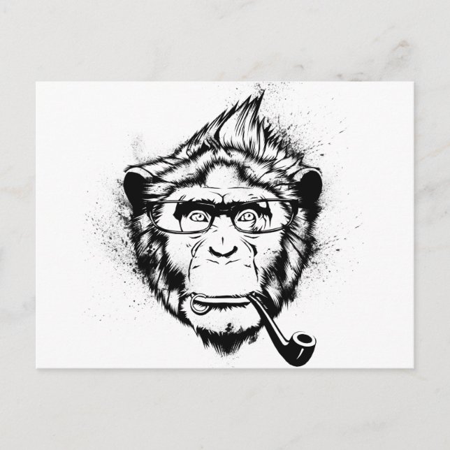 Characteristic Chimp Postcard (Front)