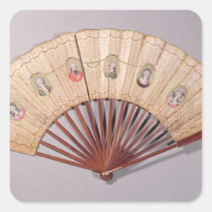 Characters involved in the Affaire du Collier Square Sticker