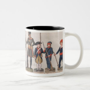Characters of the French Revolution Two-Tone Coffee Mug