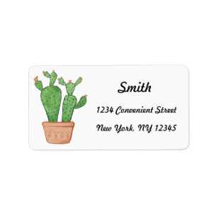 Characters Return Address Label