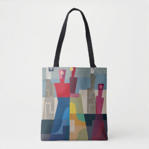 Characters   Sophie Taeuber-Arp   Tote Bag