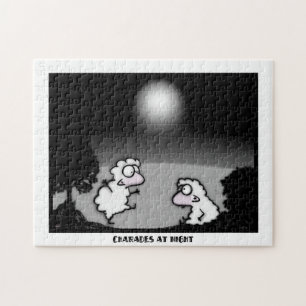 Charades at Night Jigsaw Puzzle
