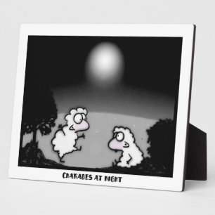 Charades at Night Plaque