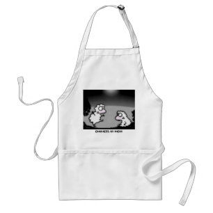 Charades at Night Standard Apron