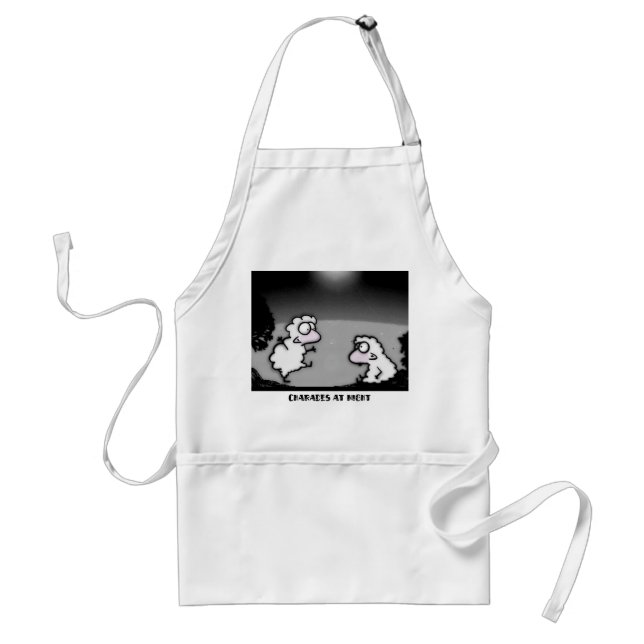 Charades at Night Standard Apron (Front)
