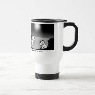 Charades at Night Travel Mug