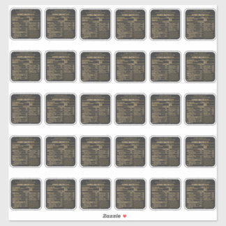 Charcoal And Gold Honey Nutritional Labels 