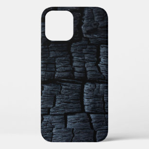 Charcoal coal ash burnt backdrop iPhone 12 case