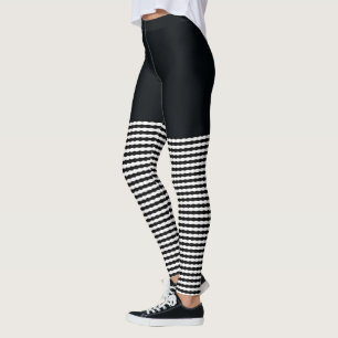 Charcoal Denim And High Socks, Leggings
