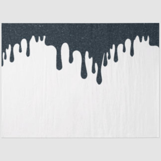 Charcoal Drip Gift Tissue Paper – Customisable