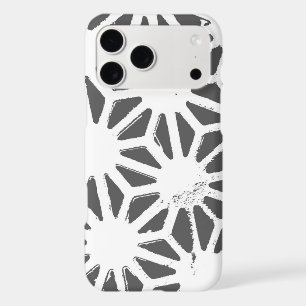 Charcoal gray geometric pattern