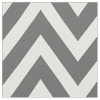 Charcoal Grey Modern Chevron Large Scale