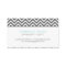 Charcoal Grey Modern Chevron Stripes
