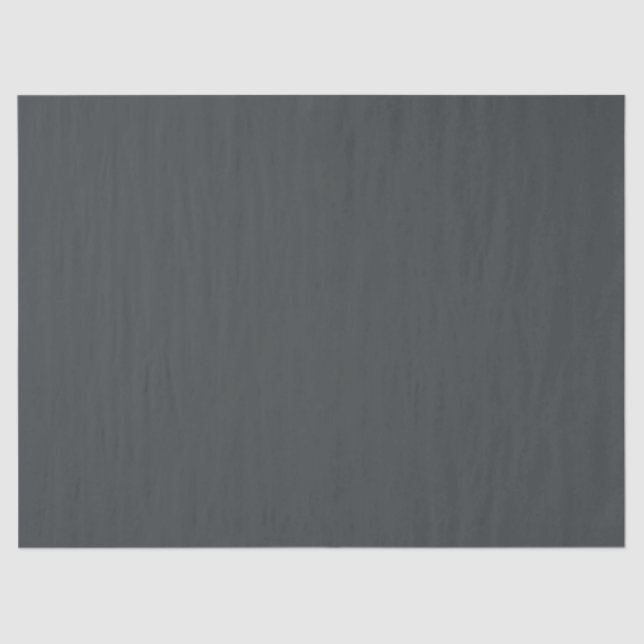 Charcoal grey (solid colour)  tissue paper (Front)