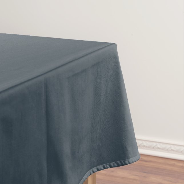 Charcoal Grey Tablecloth (In Situ)
