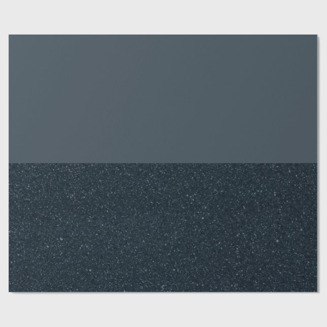 Charcoal Horizon Split Wrapping Paper – Customise (Flat)