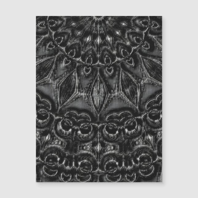 Charcoal Mandala  (Front)