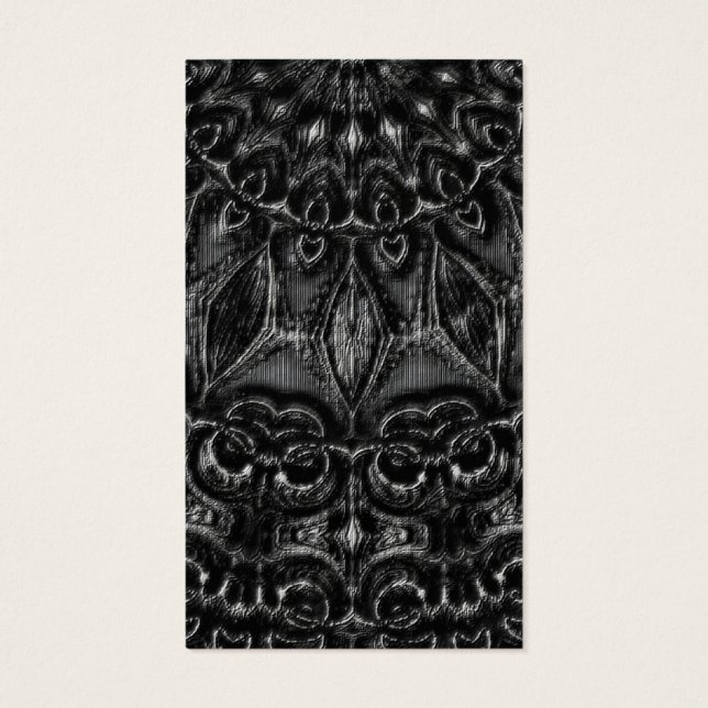 Charcoal Mandala  (Back)